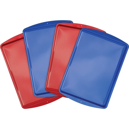 Barker Creek Learning Magnets Kidboard 4-Pk, 2 Red & 2 Blue, PK4 4059